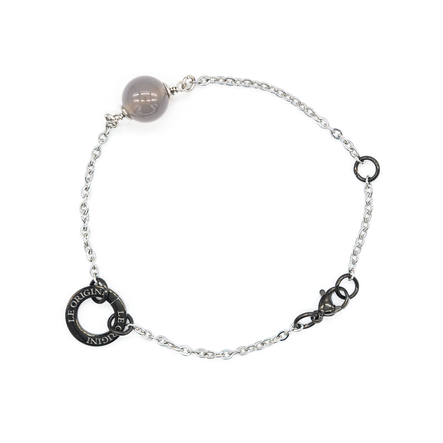 Bracciale Alchimia - Agata grigia