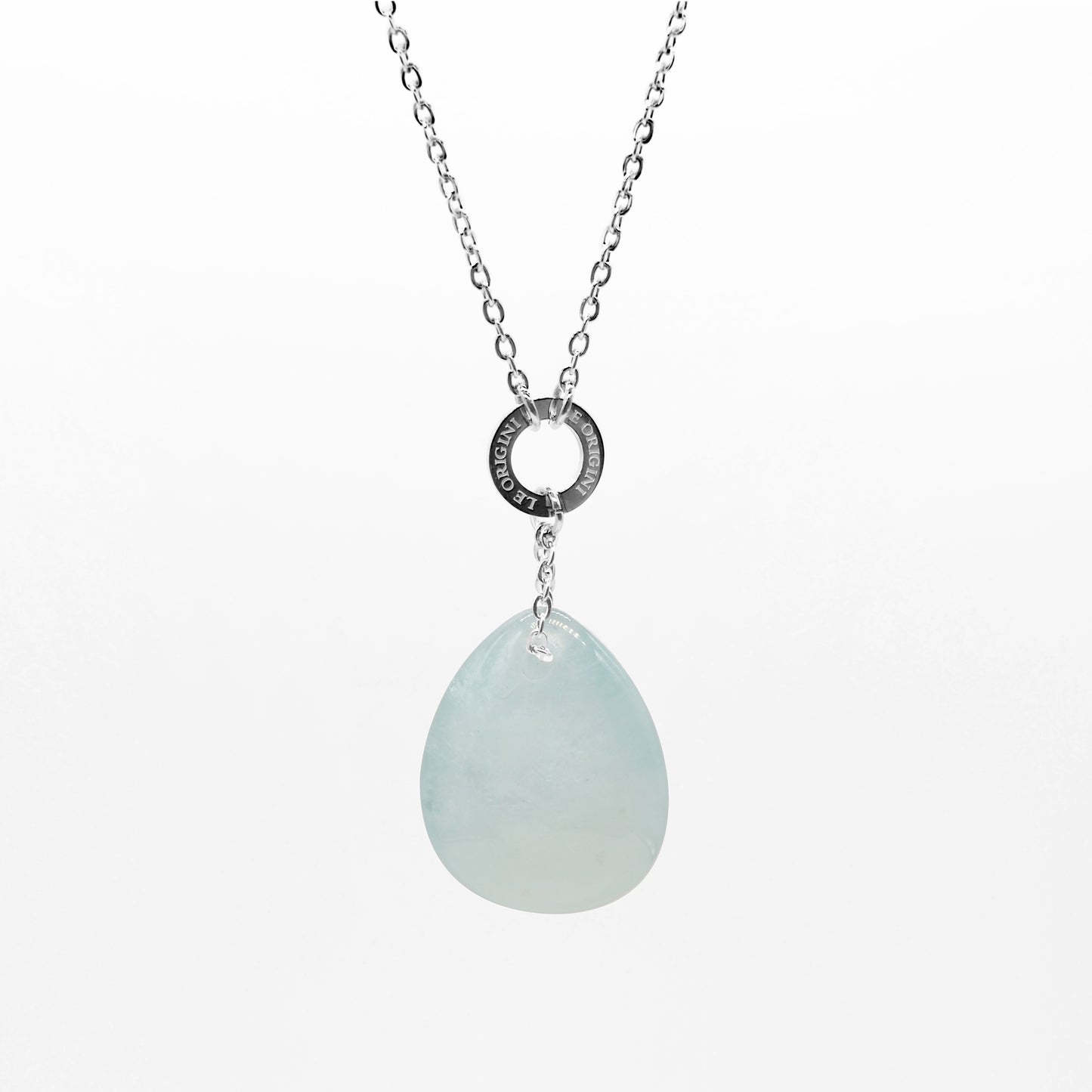 Collana Goccia Acquamarina