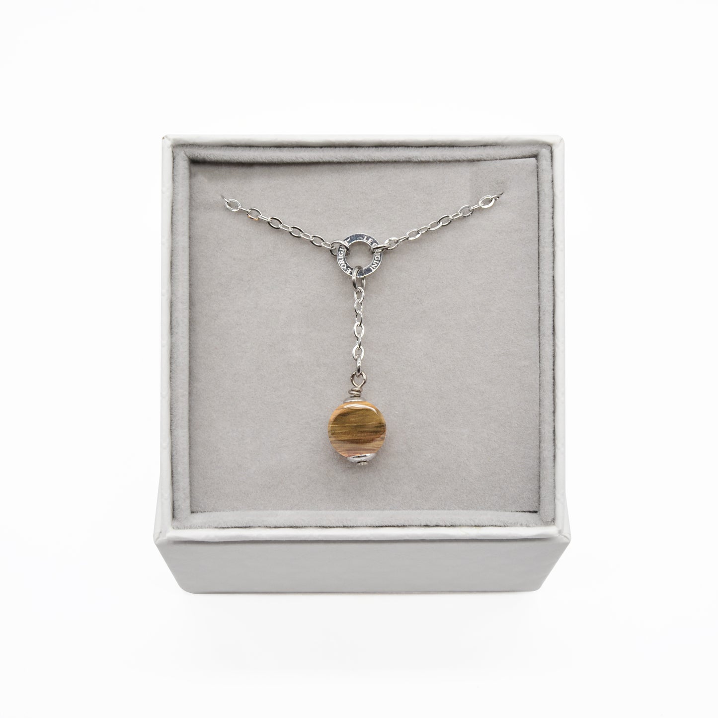 Collana Mini Zodiac + Legno Fossile