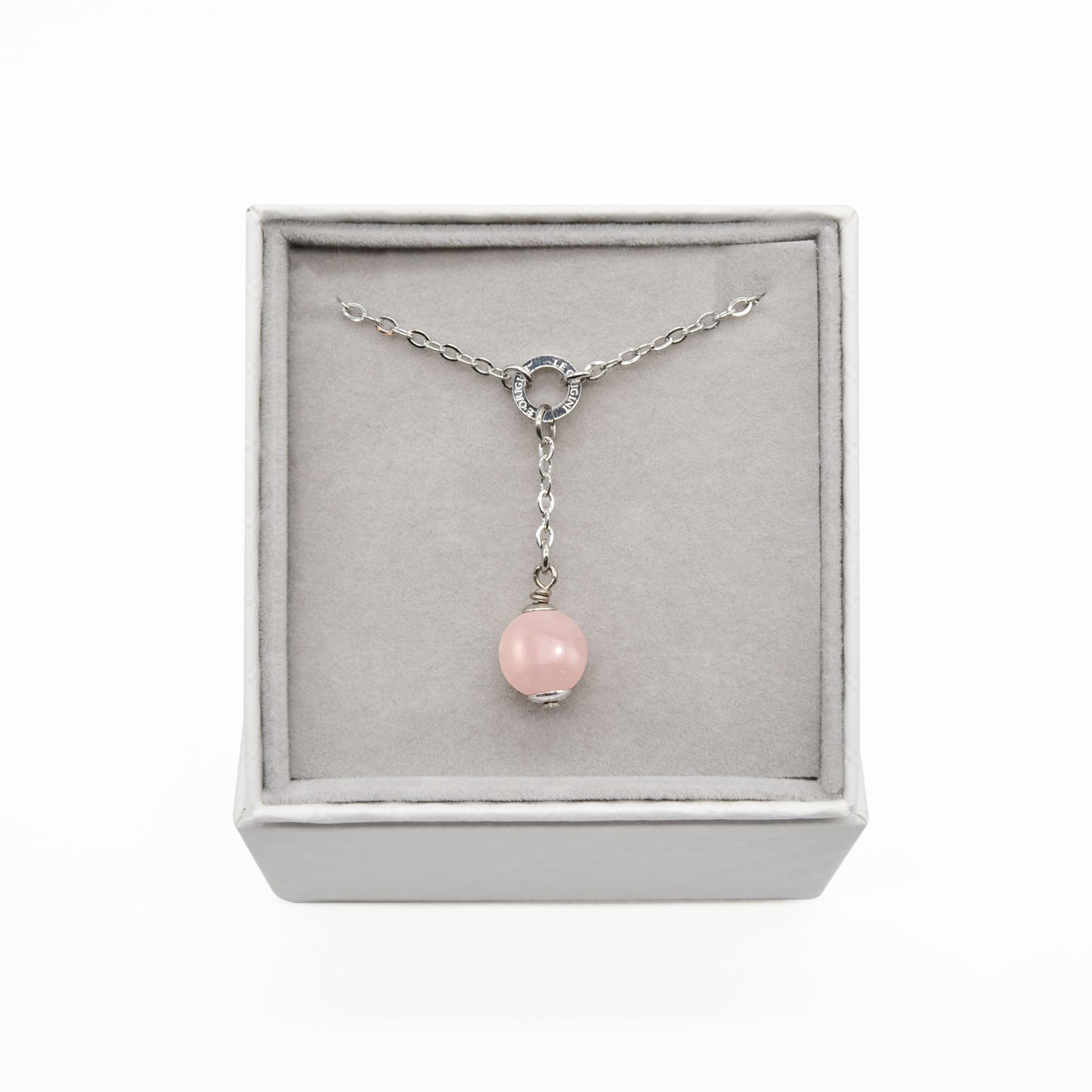 Collana Mini Zodiac + Quarzo Rosa