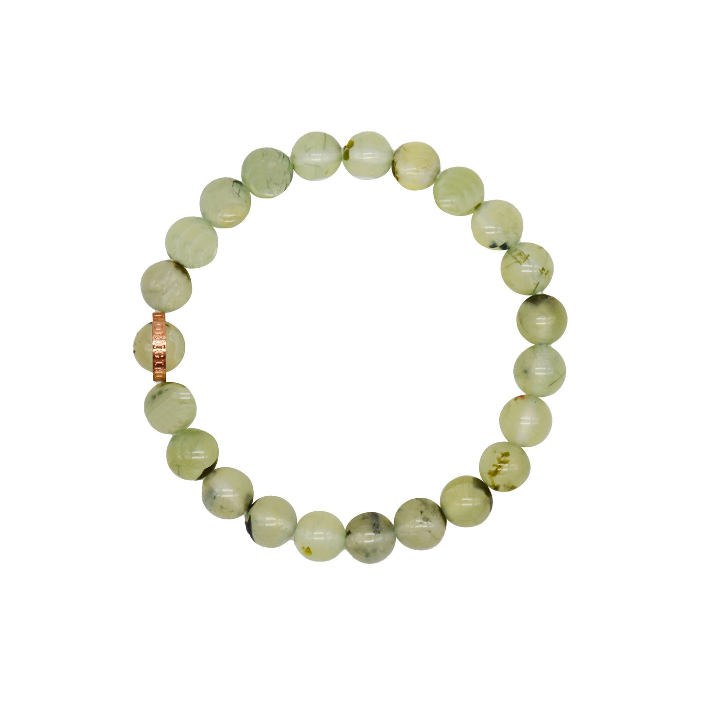 Bracciale Prehnite Tormalinata - Limited Edition