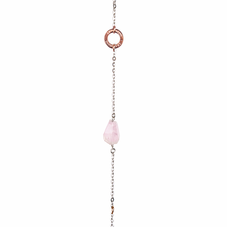 Bracciale Luce - Quarzo rosa