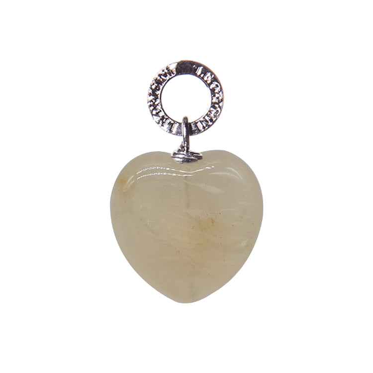 Charm Cuore Pietra di Luna - Limited Edition