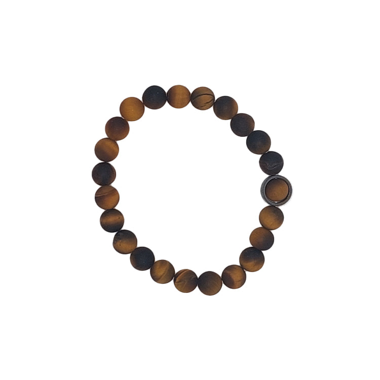 Bracciale Occhio di Tigre 4 Elementi