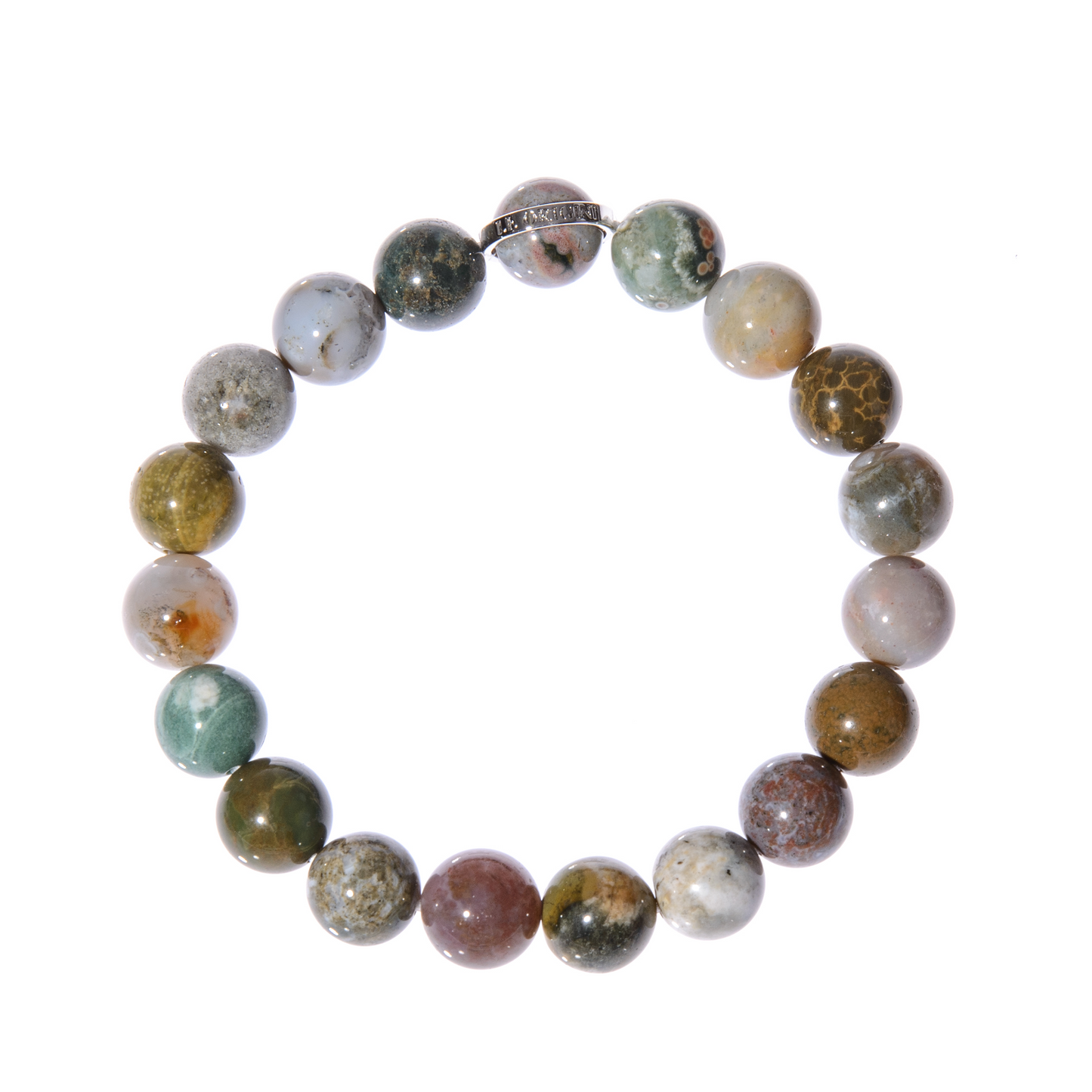 Bracciale Zodiac Diaspro Oceano - Le Origini pietre dure pietre semipreziose, pietre naturali