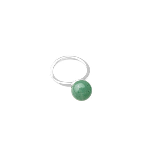 Sfera Anello Moon - Avventurina Verde