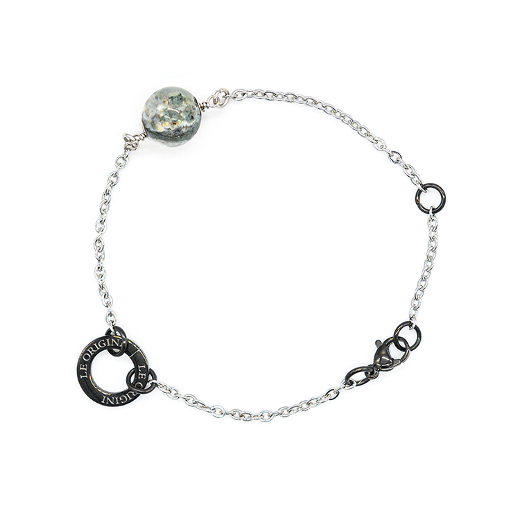 Bracciale Alchimia - Diaspro oceano
