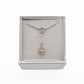 Collana Mini Zodiac + Agata Grigia