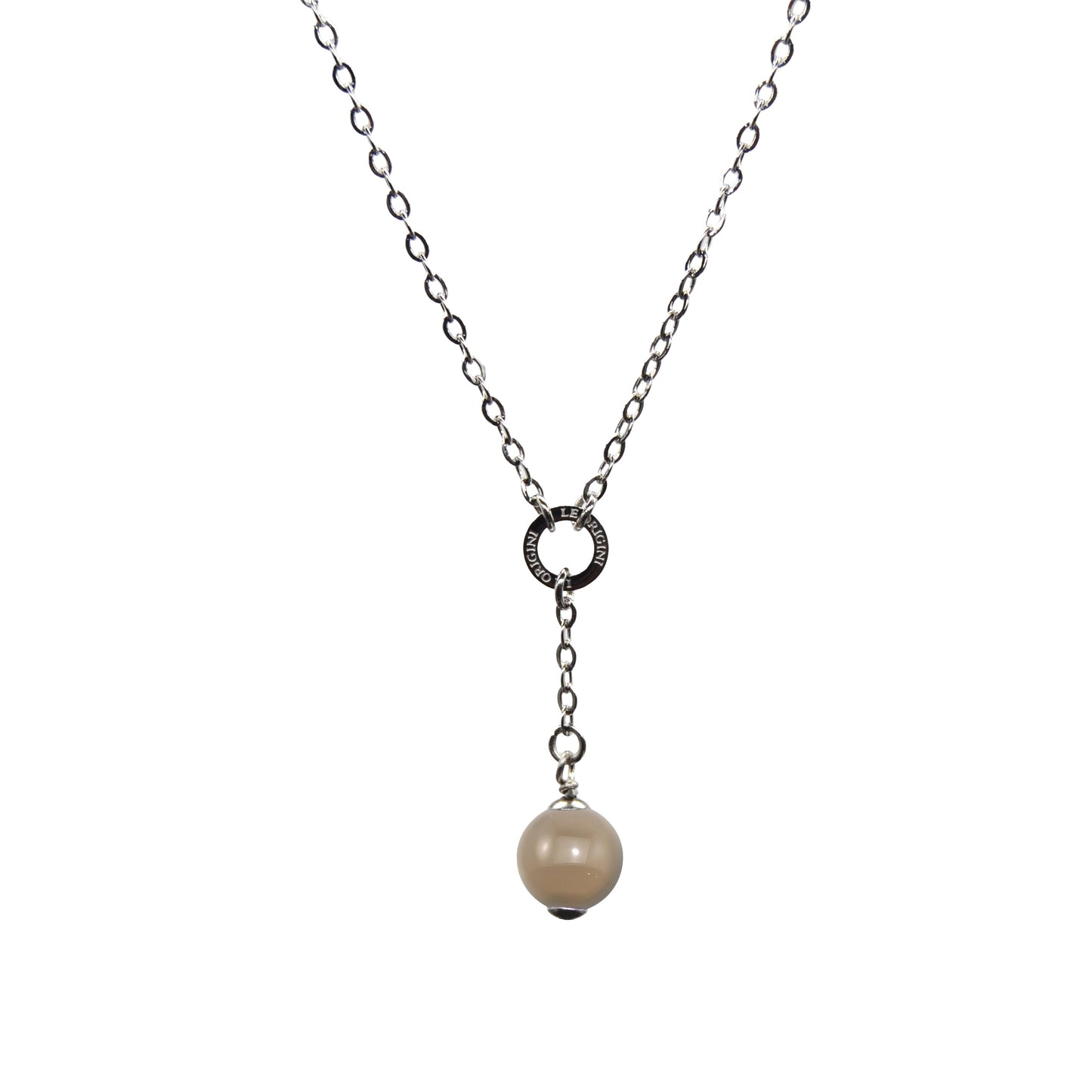 Collana Mini Zodiac + Agata Grigia