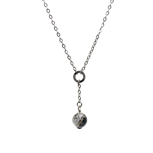Collana Mini Zodiac + Diaspro Oceano