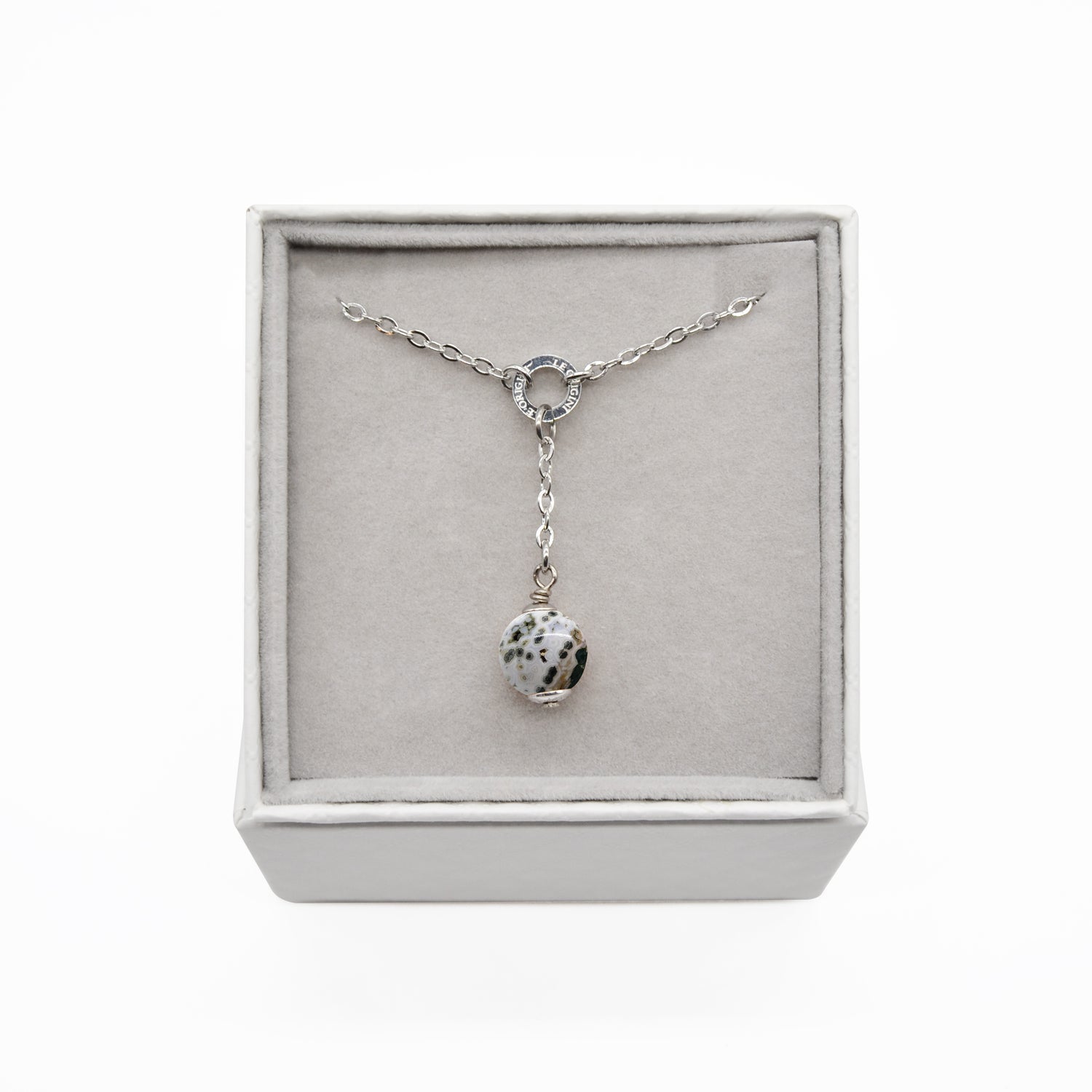 Collana Mini Zodiac + Diaspro Oceano