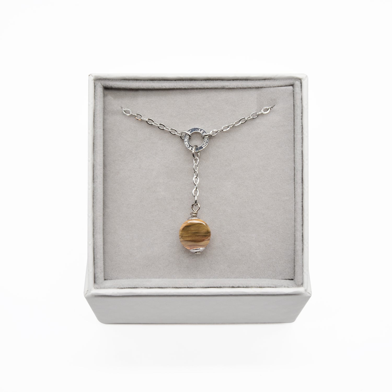 Collana Mini Zodiac + Legno Fossile