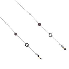 Catenina occhiali Zodiac - Agata Grigia