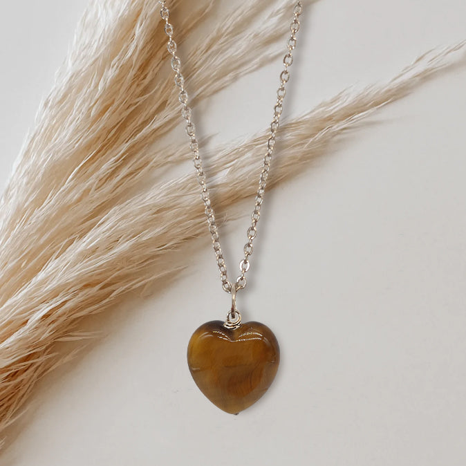 Charm Cuore Occhio di Tigre - Limited Edition