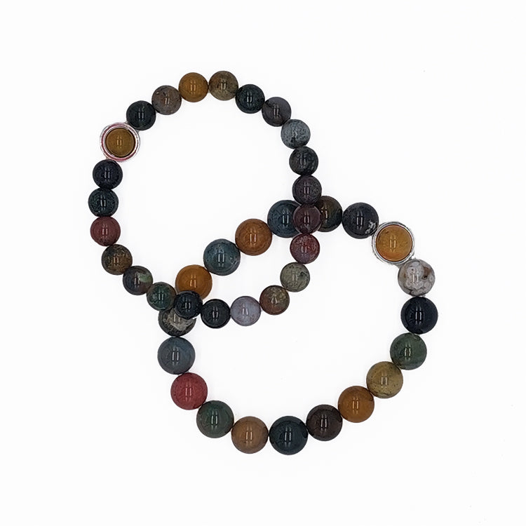 Bracciale Zodiac Diaspro Oceano