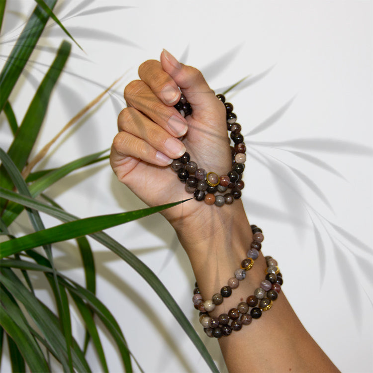 Bracciale Zodiac Legno Fossile