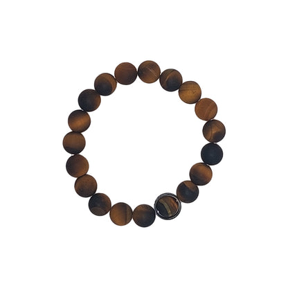 Bracciale Occhio di Tigre 4 Elementi