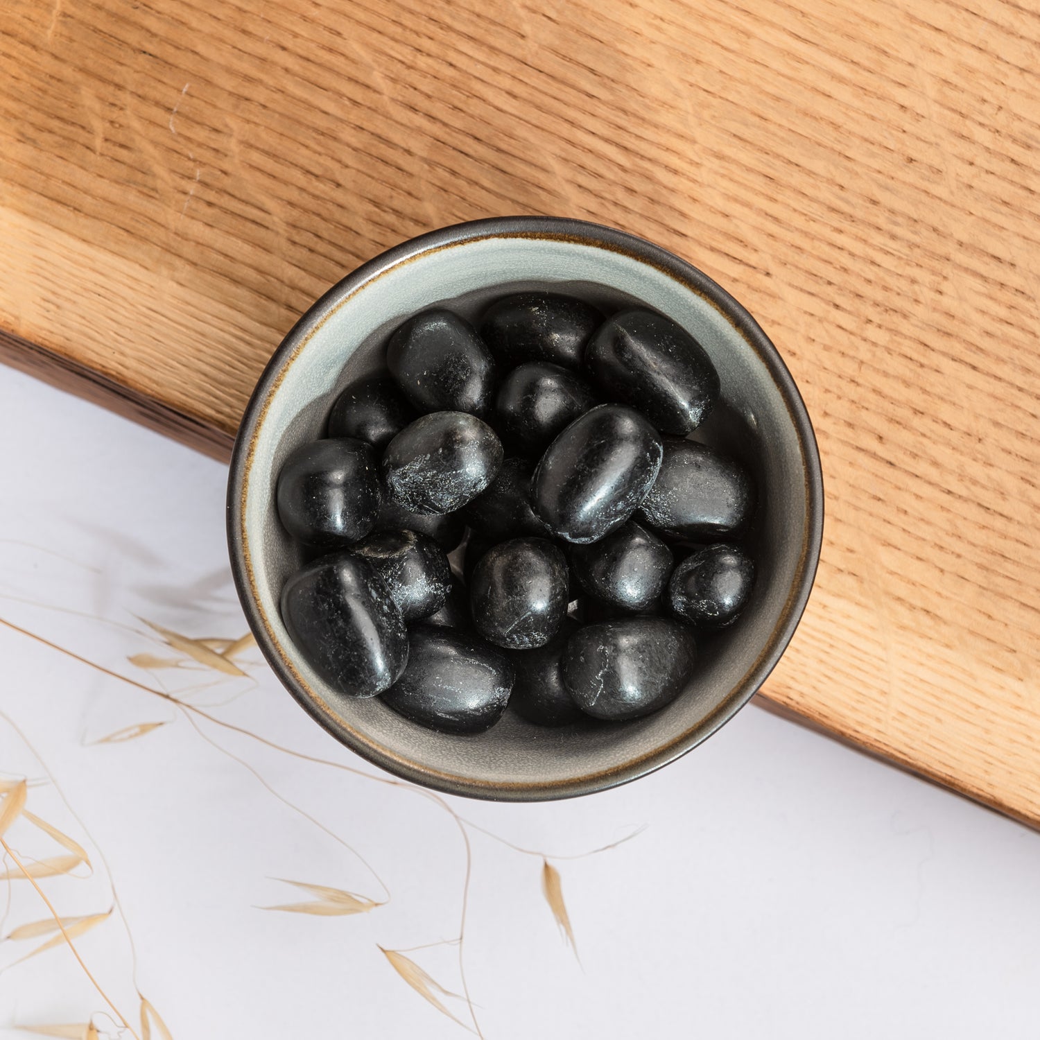 Burattato Ossidiana satinato