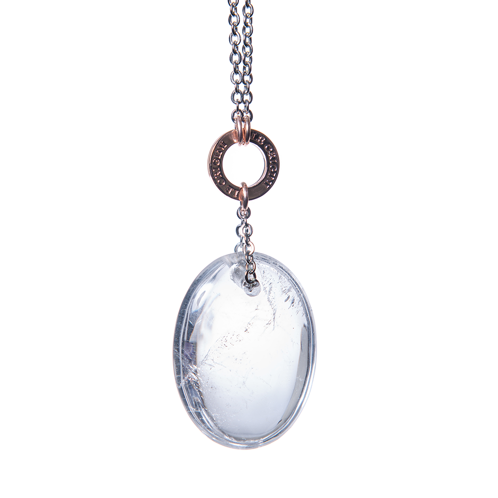 Collana Zodiac Cristallo di Rocca - Cancro - Le Origini pietre dure pietre semipreziose, pietre naturali