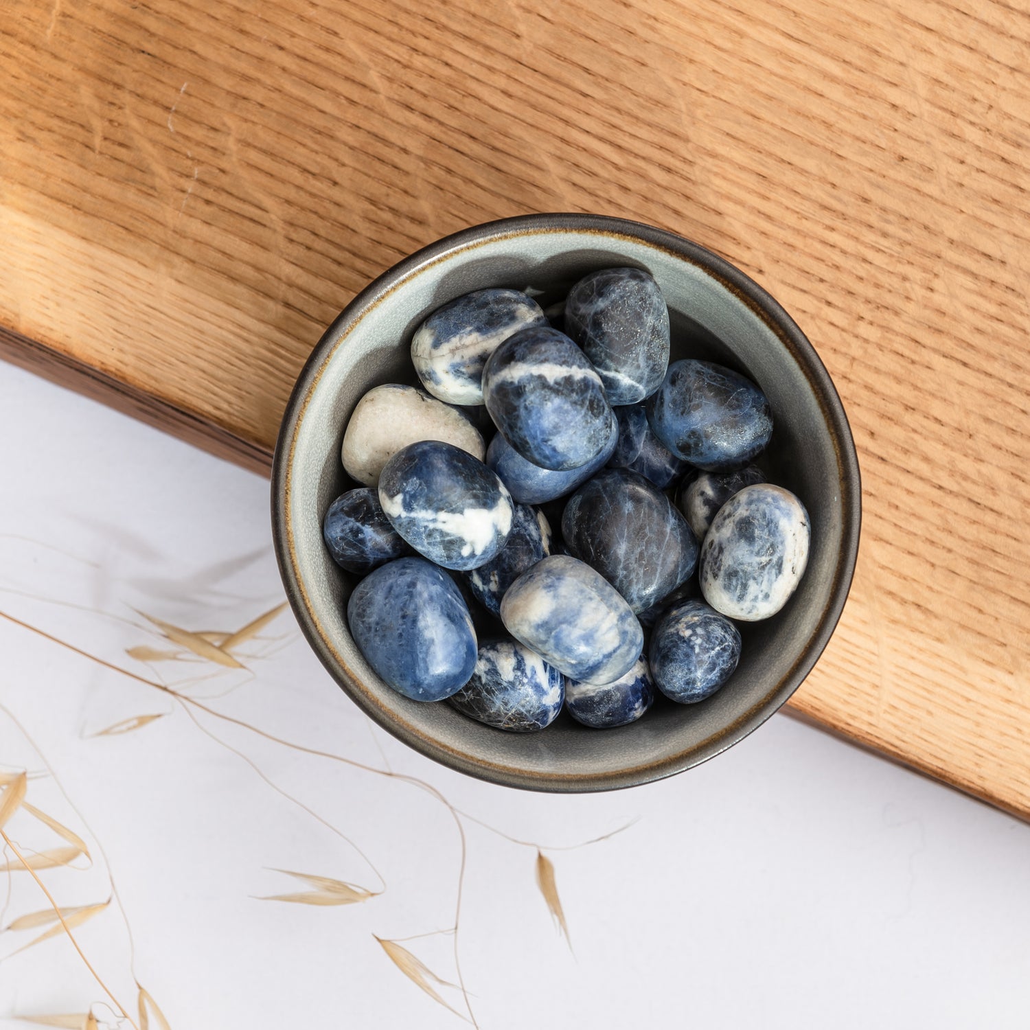 Burattato Sodalite satinato