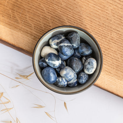 Burattato Sodalite satinato