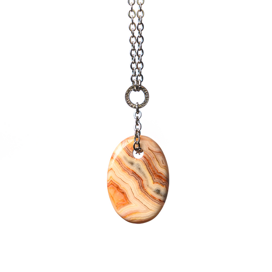 Collana Mini Zodiac Crazy Agata - Acquario - Le Origini pietre dure pietre semipreziose, pietre naturali